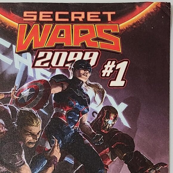 Secret Wars 2099 1 Marvel Comics 2015 VG Dave Rapoza Cover A 1st Avengers Key - Picture 14 of 16